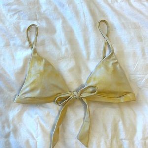 Pac Sun front tie triangle top